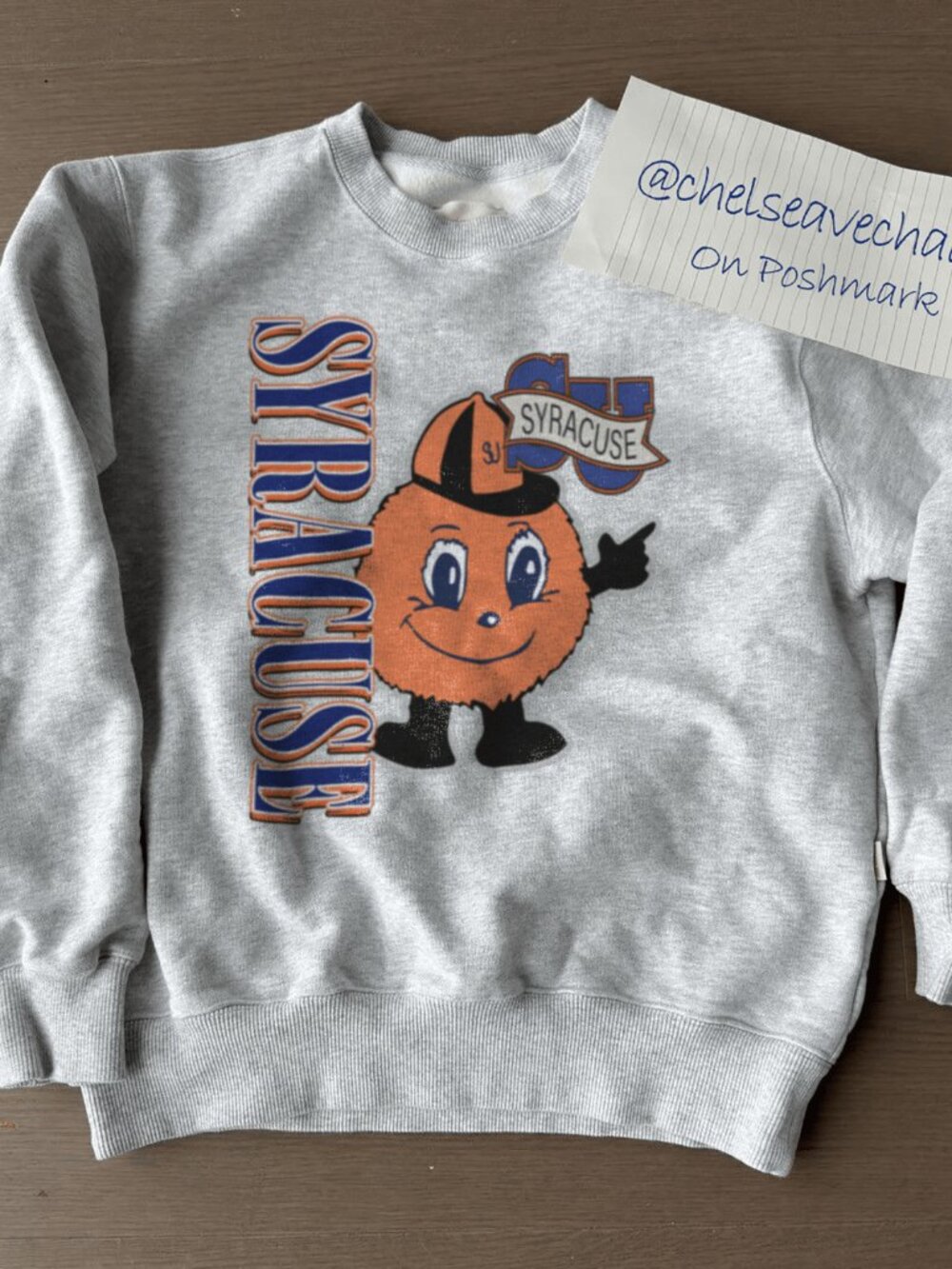 Vintage Style 90s Syracuse University Sweatshirt, Syracuse Orange Basketball Tee